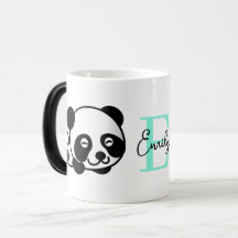 Panda nannte Tasse