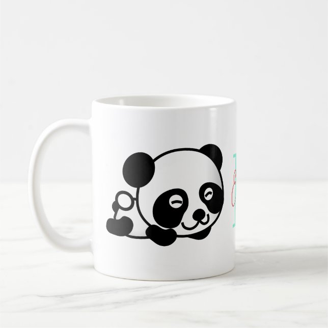 Panda nannte Tasse (Links)