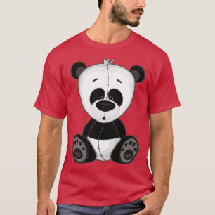 Panda Niedlich Kawaii Toon T-Shirt