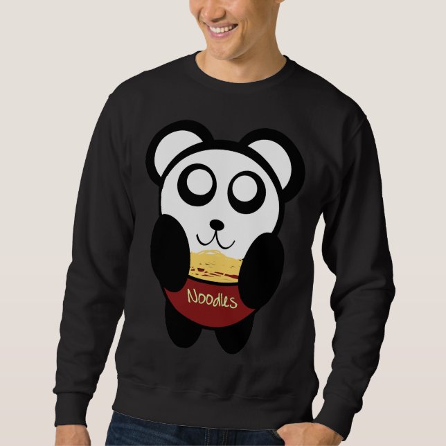 Panda Noodle Poodle Sweatshirt (Vorderseite)