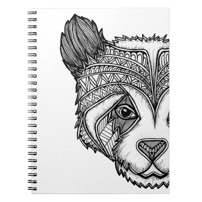 Panda Notizblock (Vorderseite)