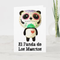 Panda of The Day of The Dead