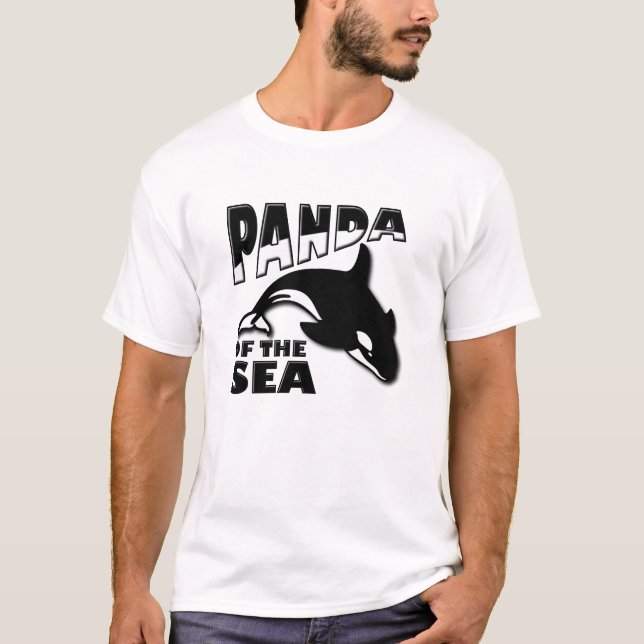 Panda of the Sea Funny Tshirt (Vorderseite)