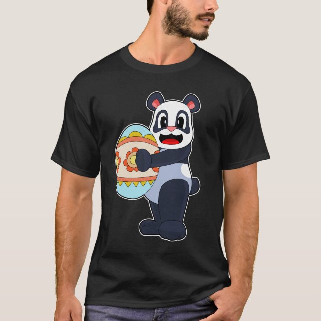 Panda Osterei T-Shirt (Vorderseite)