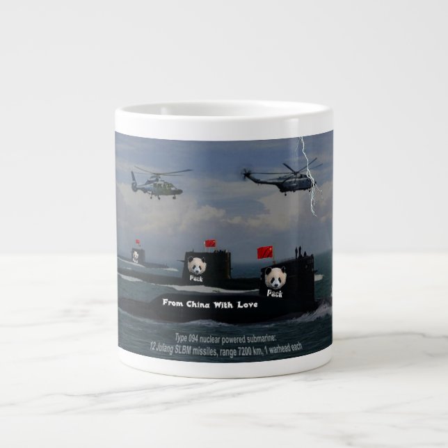 Panda Pack-Tasse Jumbo-Tasse (Vorderseite)