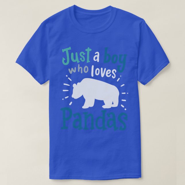Panda Panda Bear Panda Lover 1 T-Shirt (Design vorne)
