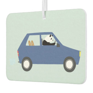 Panda Panda Pfanne blau! Autolufterfrischer