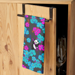 Panda Paradise Bloom Geschirrtuch