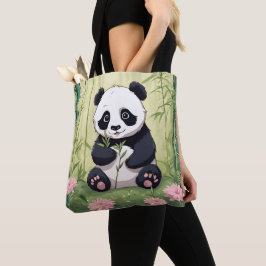 Panda Paradise Tote Bag Tasche