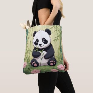 Panda Paradise Tote Bag Tasche