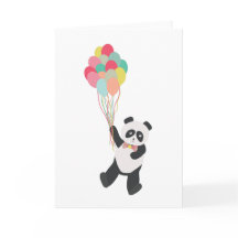 Panda Party - Geburtstag Panda mit Balloons