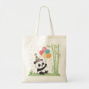 Panda Party Time Tragetasche