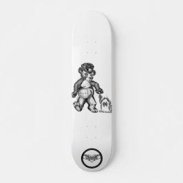 Panda-Patrol Halloween-Kostüme Skateboard
