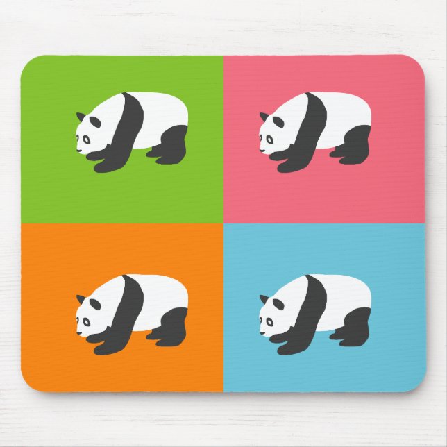 Panda Pattern Mousepad (Vorne)