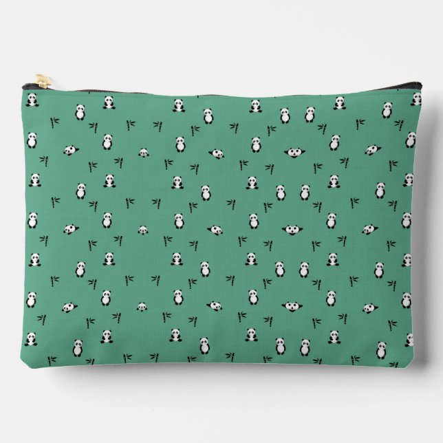 Panda Pattern Pouch Zubehörtasche (Vorderseite)