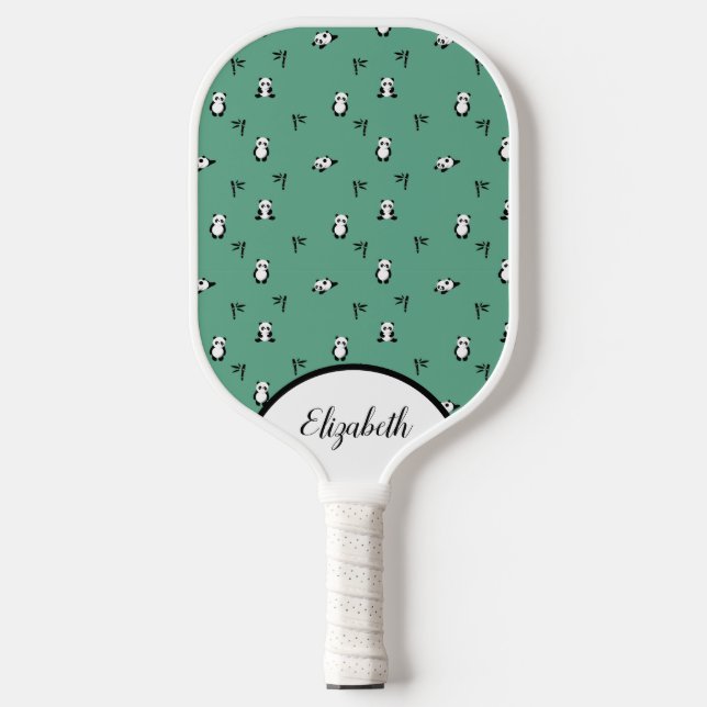 Panda Pickleball Schläger (Vorderseite)