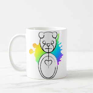 Panda-Platz. Kaffeetasse