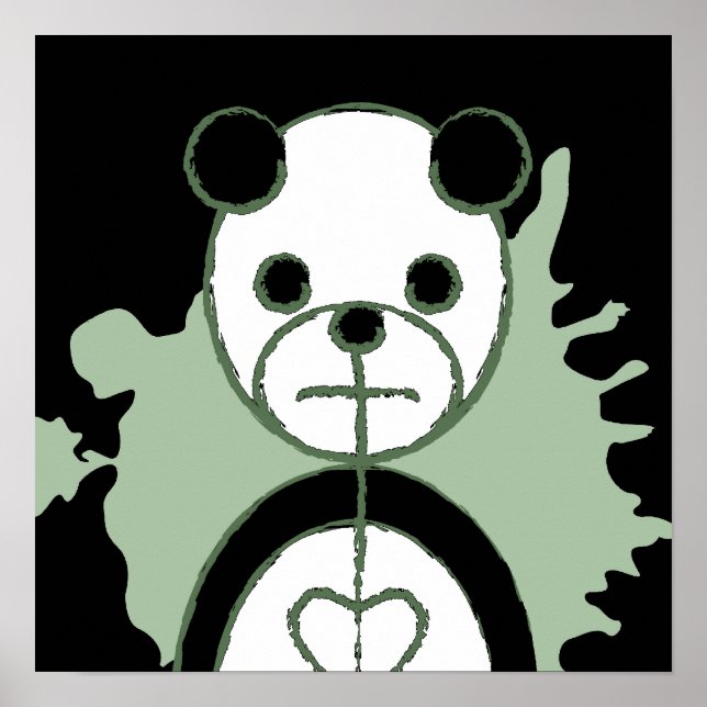 Panda-Platz. Poster (Vorne)