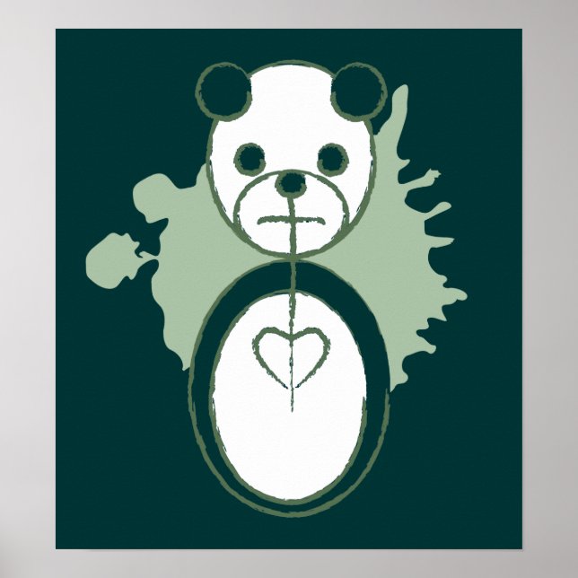 Panda-Platz. Poster (Vorne)