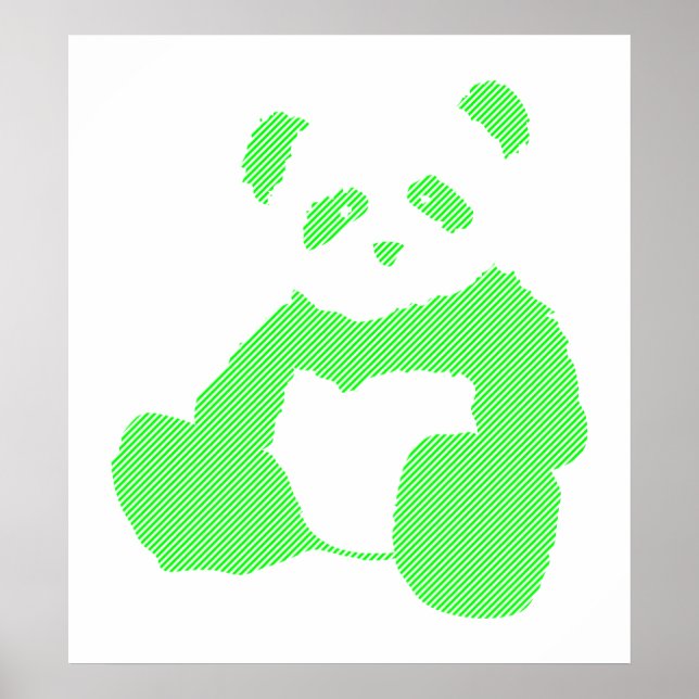 Panda plush. poster (Vorne)