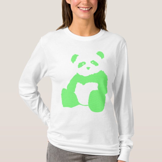 Panda plush. T-Shirt (Vorderseite)