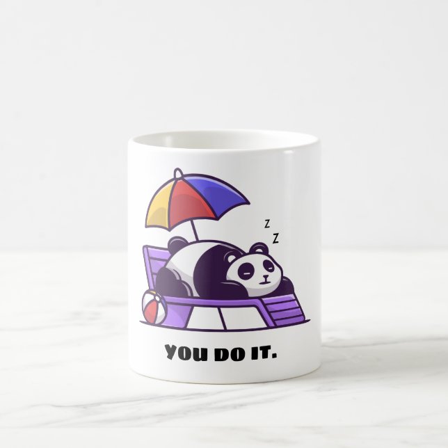 Panda Pool Kaffeetasse (Mittel)