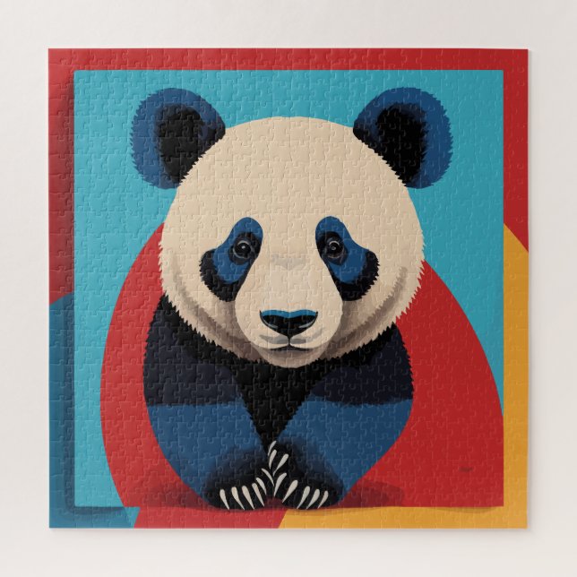 Panda Pop Art (Vertikal)