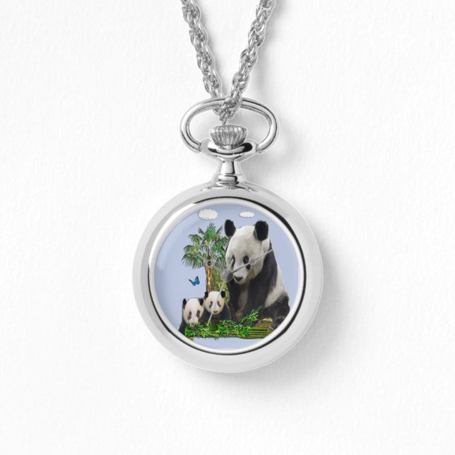 Panda porte des femmes montres (Recto)