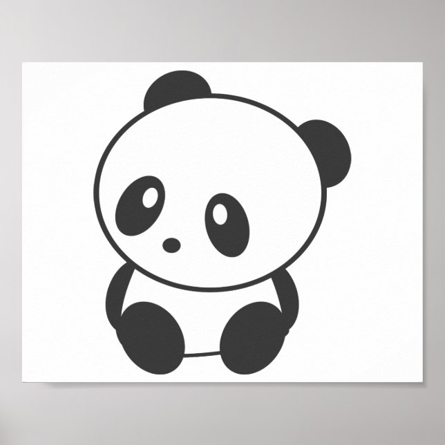 Panda-Poster Poster (Vorne)