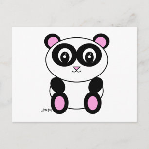 Panda Postkarte