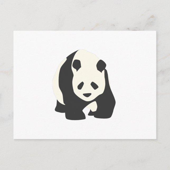 PANDA POSTKARTE (Vorderseite)