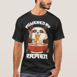 PANDA POWERBY RAMEN | Kawaii Panda Eating Ramen T-Shirt