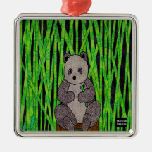 Panda - Premium Ornament