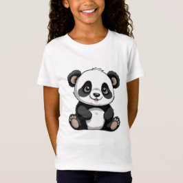 Panda Printed T - Shirt