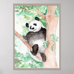 Panda, Relaxen Poster