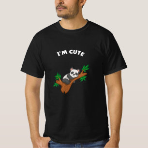 Panda Relaxing - Ich bin Niedlich T-Shirt