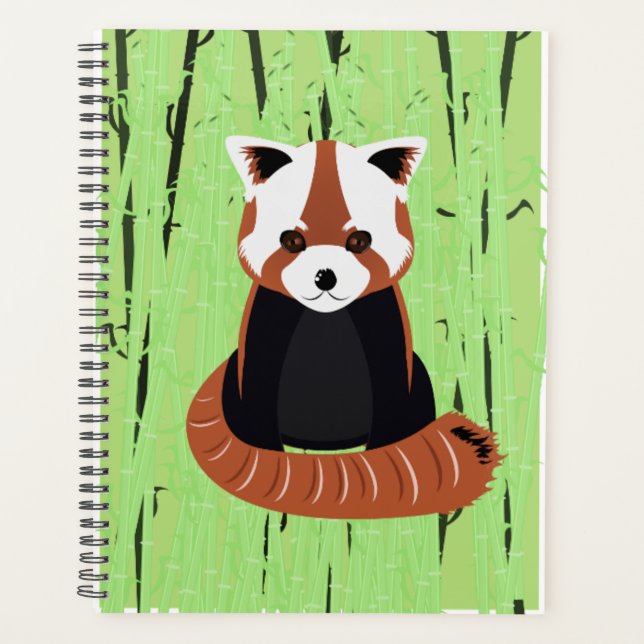 Panda rouge (Devant)