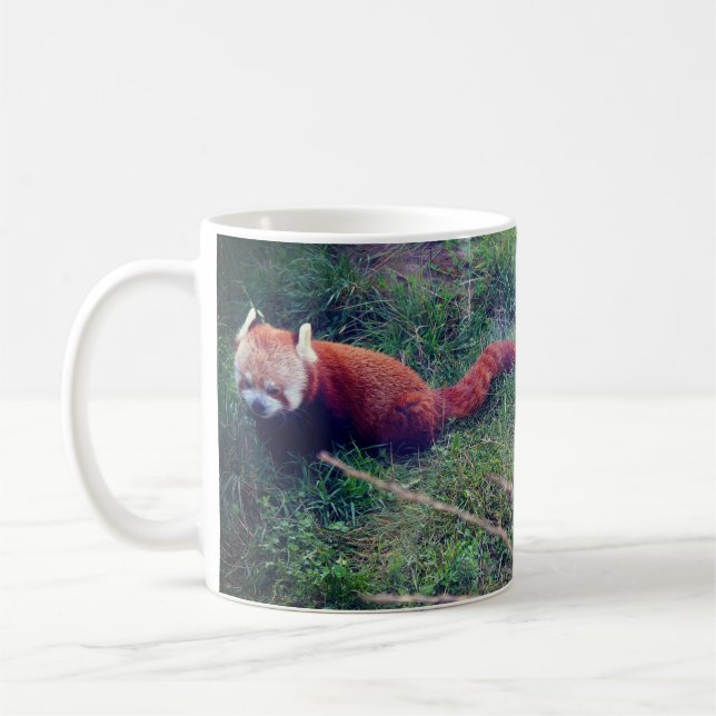 Panda rouge #1 Mug (Gauche)