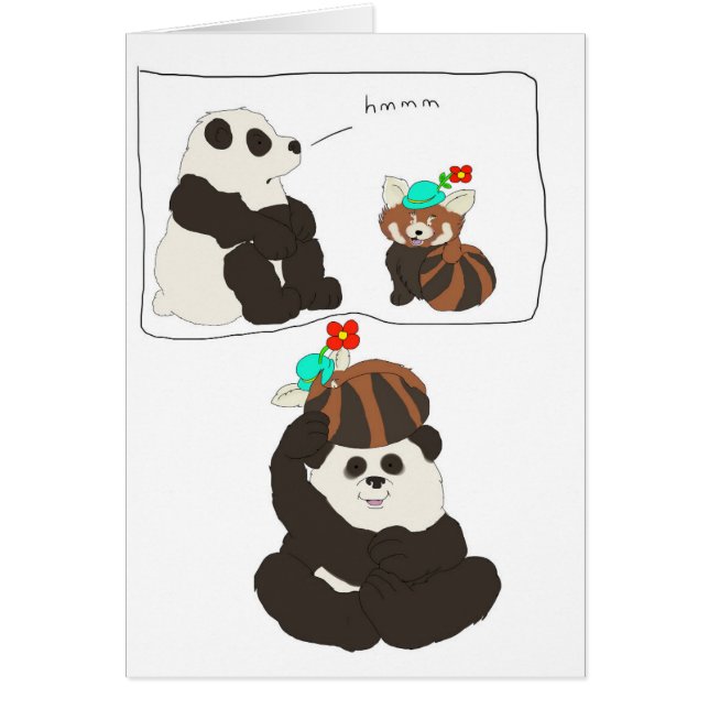 Panda rouge de panda (Devant)