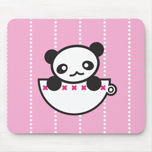 Panda-Schale Mousepad (Vorne)