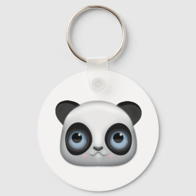 Panda Schlüsselanhänger (Vorderseite)