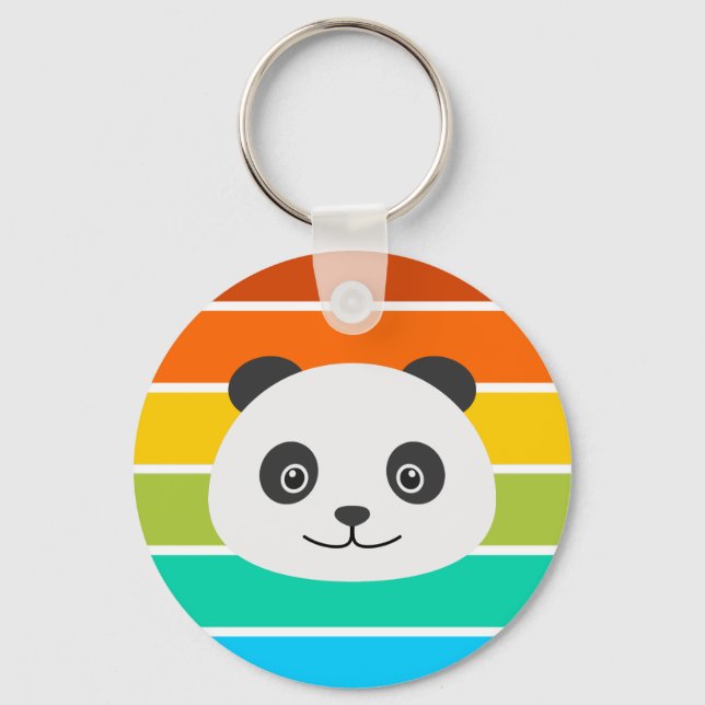 Panda Schlüsselanhänger (Vorderseite)