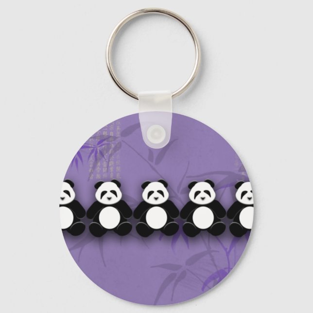 Panda Schlüsselanhänger (Vorderseite)