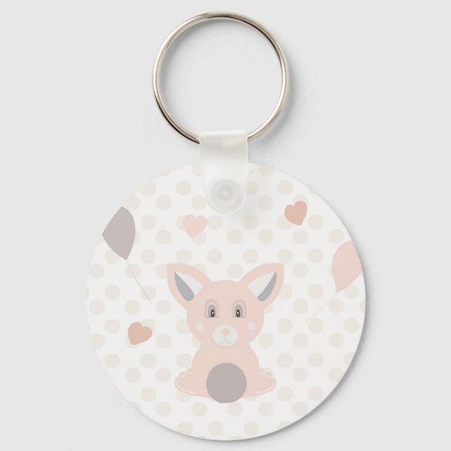 Panda Schlüsselanhänger (Vorderseite)