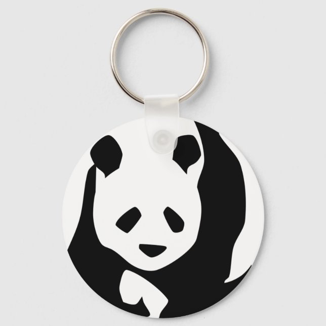 Panda Schlüsselanhänger (Vorderseite)