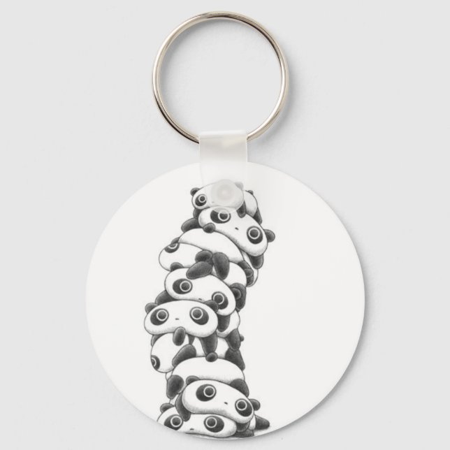 Panda Schlüsselanhänger (Vorderseite)