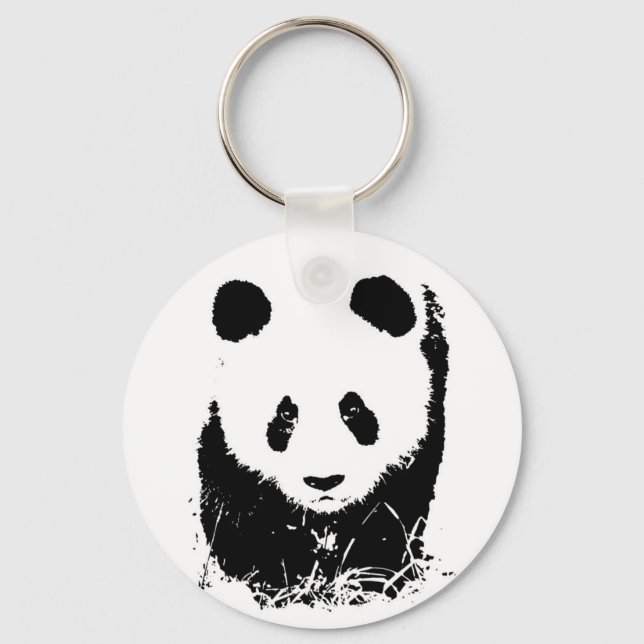 Panda Schlüsselanhänger (Vorderseite)