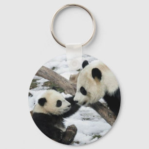 Panda-Schlüsselkette Schlüsselanhänger