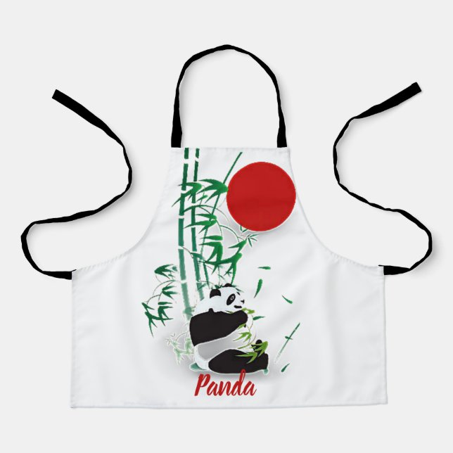 Panda Schürze (Vorderseite)