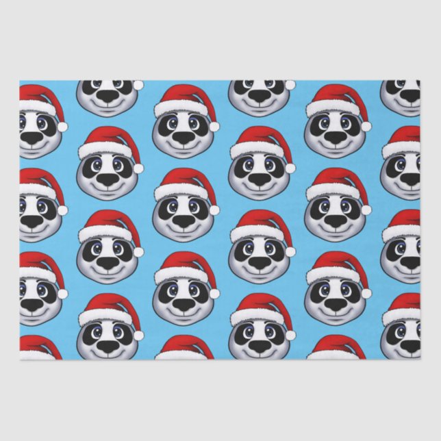 Panda Seidenpapier (Vorderseite)